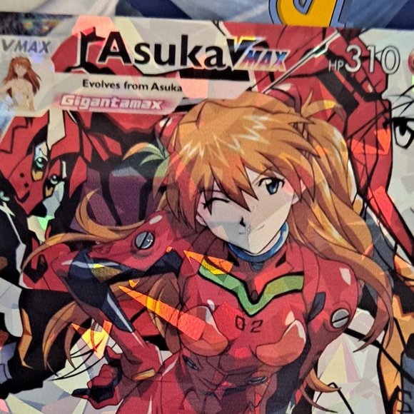 Asuka Langley Pokemon Card - Picture 5 of 7